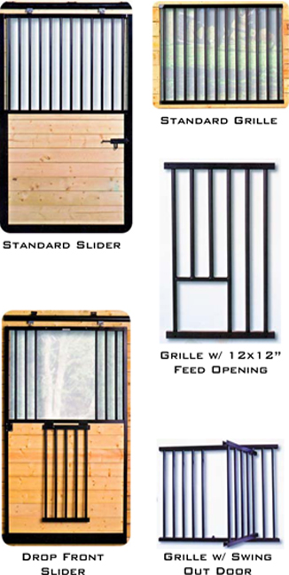Stall Doors and  Grilles
